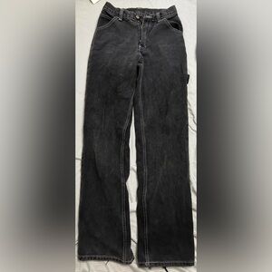 Brandy Melville One size black cargo denim pants